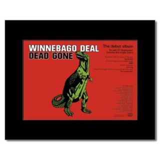 winnebago deal dead gone black matted mini poster from united