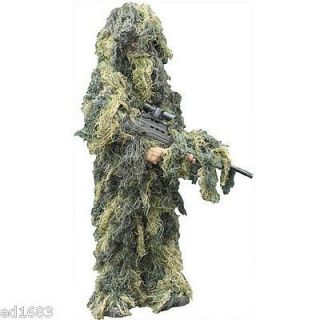 Excellent Quality Leaf Style Camo Woodland Ghillie Suit for Kids 14 16 