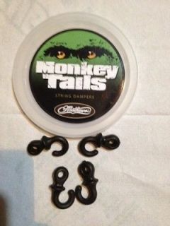 Mathews Monkey Tails String Dampers 4 count. blk.