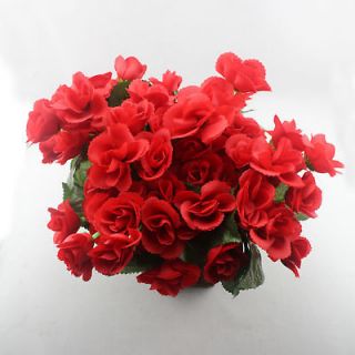 75 red silk roses buds wedding artifical flowers f29 more