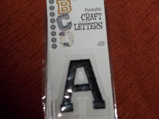 iron on paintable craft letter a  0