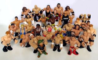 wwe wwf wrestling rumblers action figurines toys set of 15pc
