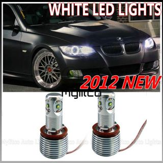 Xenon White BMW LED Angel Eyes Marker Upgrade Light Bulb 20W H8 CREE 