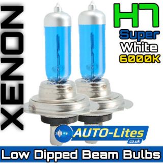 55w Bulbs H7 [477/499] Xenon Low Beam Headlight Bulbs Citroen C4 Grand 