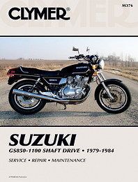 Clymer Street Bike Manual   Suzuki GS850 1100 Shaft Drive 1979 1984