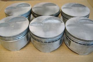 USED JE FORD 351 FLAT TOP PISTONS 4.030 BORE FOR YATES C3 HEADS