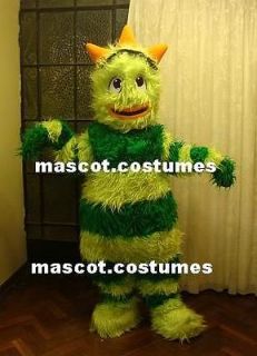 Monster Green Character Brobee Mascot Costume Yo gabba 5 9 ★