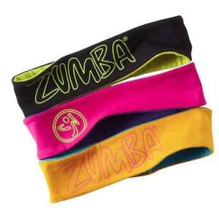 zumba glow reversible headband