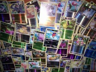 50* Pokemon Cards Lot All Holographics with Black Star Rares No 