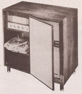 1958 ZENITH CONSOLE service manual photofact HF1290H RADIO hf1290r 