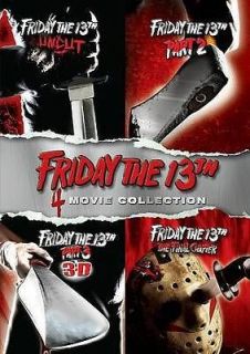 friday the 13th four pack region 1 new dvd boxset
