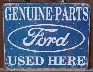 Ford Parts Car Lot Garage Gas Station Shop Sign Bar Hot Rat Rod 