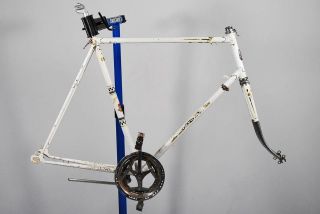 Vintage 1971 Peugeot Road Bicycle Frame Set 62cm bike Sugino 