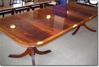   Crafted Large Mahogany Dining Mahogany Table 12 ft Long $12000