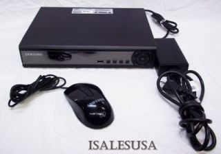 Samsung SDE 120N 4 Channel DVR 500GB Digital Video Recorder Black 