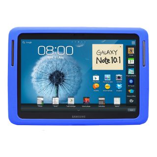   Silicone Protector Case Cover Skin for Samsung Galaxy Note 10.1   Blue