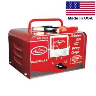 12 Amp Portable Carry 6 12 Volt Fully Automatic Car or Truck Battery 