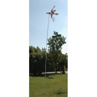 14 heavy duty wind yard garden spinner telescoping pole telescoping 