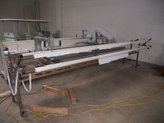 Noltings Long Arm Quilter 24 inch Arm w Table Included Quilting Sewing 