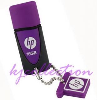 HP 16GB 16g USB Flash Pen Drive Sport Purple V245L