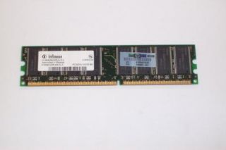 1GB HP PC3200 DDR 400MHz non ECC Unbuffered CL3 184 Pin SDRAM DIMM 