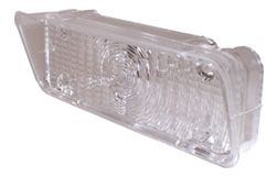 Clear front parking lamp lenses for the 1971 1972 Chevy trucks. Left 