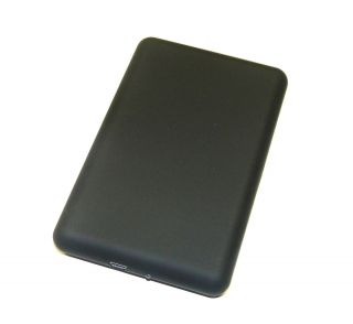 BLACK SOFT TOUCH 2 5 SATA USB HARD DRIVE CADDY CASE ENCLOSURE