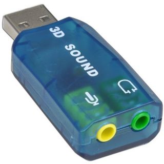 USB 2 0 Virtual 5 1 Channel Audio Sound Card Free s H