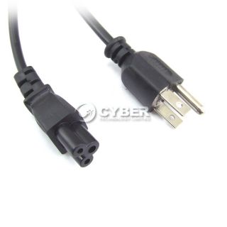 US 3 Prong Laptop Adapter Power Cord Cable Lead 3pin New Hot Sale DZ88 