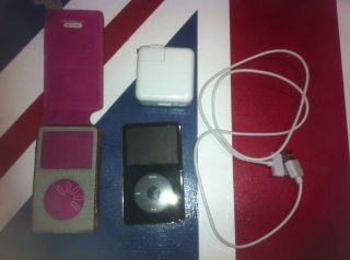 Apple iPod classic 5th Generation Black 30 GB doesnt work Sold AS IS