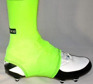 Neon Green 2Tone Cleat Covers Football Spats Spats