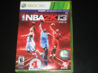 NEW SEALED NBA 2K13 (Xbox 360) Jay Z Michael Jordan 2K Sports UNOPENED