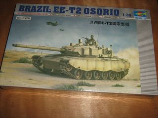 35 Trumpeter Brazil EE T2 Osorio MBT Main Battle Tank Model Kit 