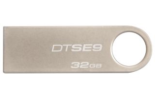 Kingston 32GB 32G Data Traveler DT SE9 Metal USB Memory Flash Key 