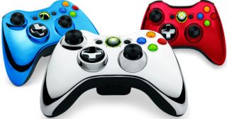 New Microsoft Xbox 360 Special Edition Chrome Series Wireless 
