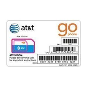 AT T Go Phone 3G Micro Sim Card iPhone 4 iPad2 for Activation 