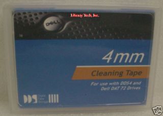 New Dell 1x023 4mm Cleaning Tape Drive DDS DDS 4