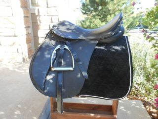 Buckinghams brand Dressage Saddle 18 seat  MW tree *saddle trial 