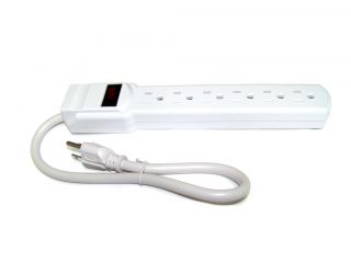 Outlet Power Strip Surge Protector Great For Home Office TV PC And 