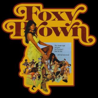 70s Blaxploitation Cult Classic Foxy Brown Custom Tee