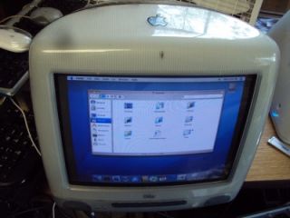 Apple iMac G3 400MHz 768MB RAM 80GB HD DVD ROM OS x Tiger 10 4 w 