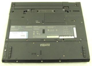 IBM ThinkPad T40 PM 1 5GHz 768MB RAM 40GB HDD Laptop Ubuntu Adapter 