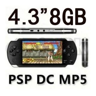 8GB 4 3 LCD PSP Game  MP4 MP5 PMP Player Camera