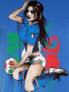 ADDICT Clothing Mitchy Bwoy Euro Girls Euro 2012 Italy T Shirt