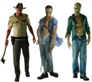 The Walking Dead Decomposed Zombie Dead Patient Rick Grimes Set