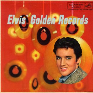   PRESLEY Elvis Golden Records Mono LP Record 1958 1st Press RCA Victor
