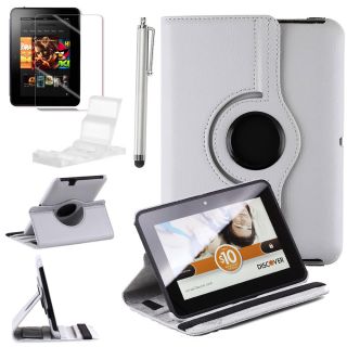 360 Rotating PU Leather Case Cover Stand for  Kindle Fire HD 7 
