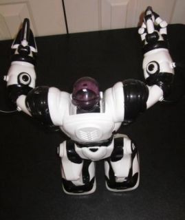 WowWee Large 14 White Robosapien Humanoid Walking Talking Toy Robot 