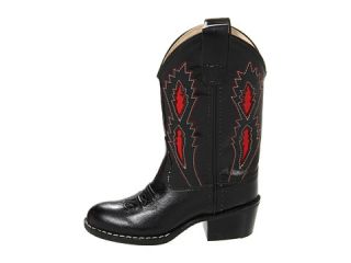 Old West Kids Boots Round Toe Western Boot (Toddler/Youth)    