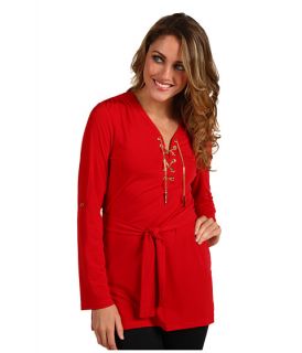   Michael Kors Solid Chain Tie Lace Up Tunic $80.99 $89.50 SALE